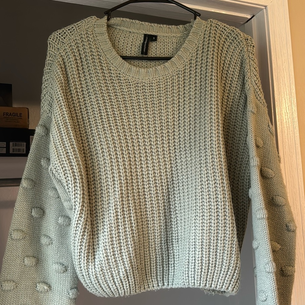 Cropped sweater